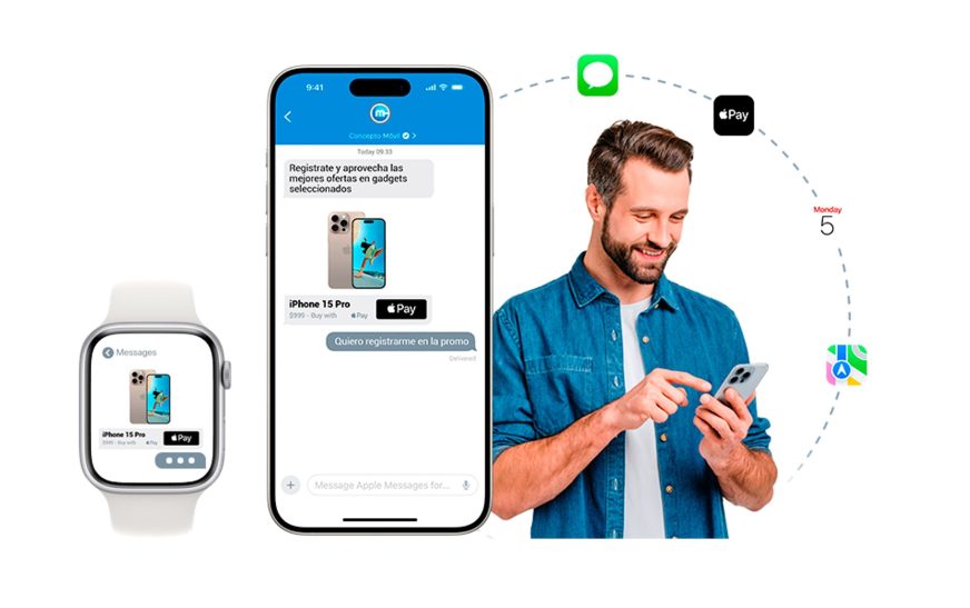 Concepto Móvil apuesta por una nueva era de interacción segura con Apple iMessage