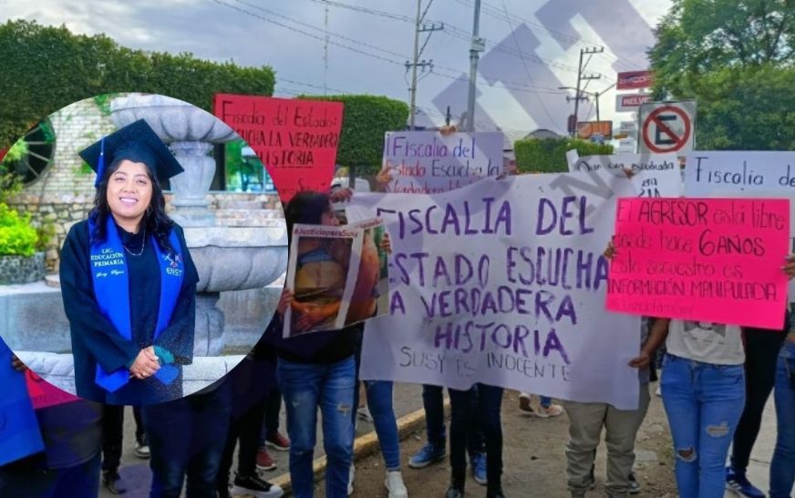 Exigen derecho a titulación desde la cárcel para Susana, víctima de intento de feminicidio