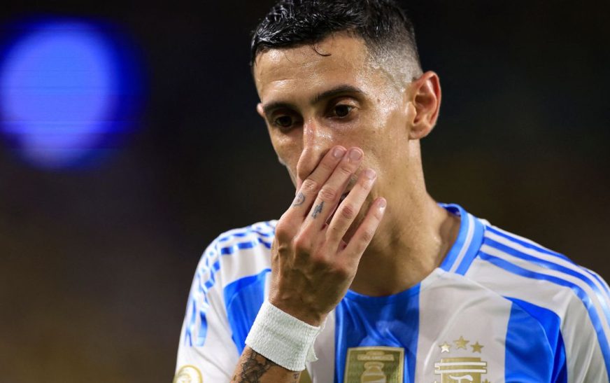 Detienen a dos barrabravas por las amenazas al futbolista Di María en Argentina