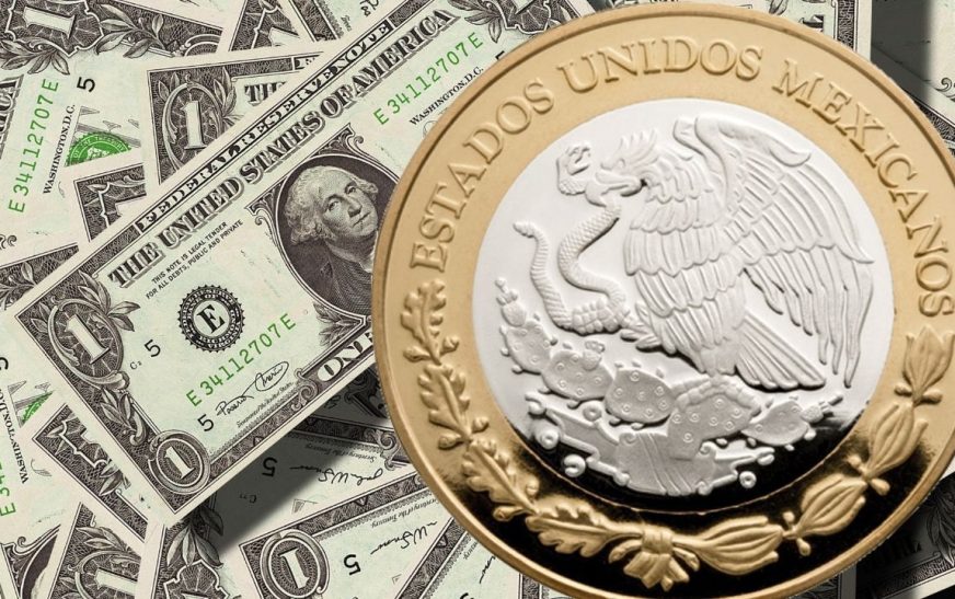 El Dólar se vende en 19.23 pesos en la CDMX