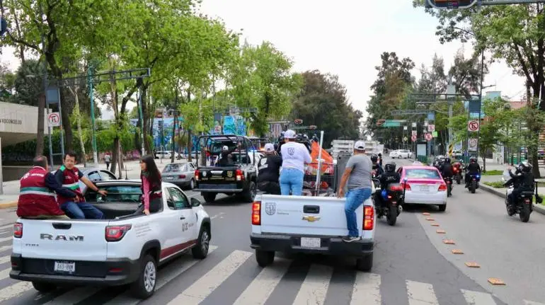 Alcaldía Cuauhtémoc seguirá con ordenamiento en vía pública en Buenavista