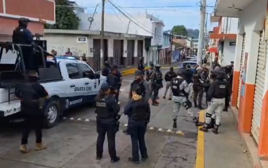 Ataque del CJNG a policía municipal de Tingambato deja un muerto