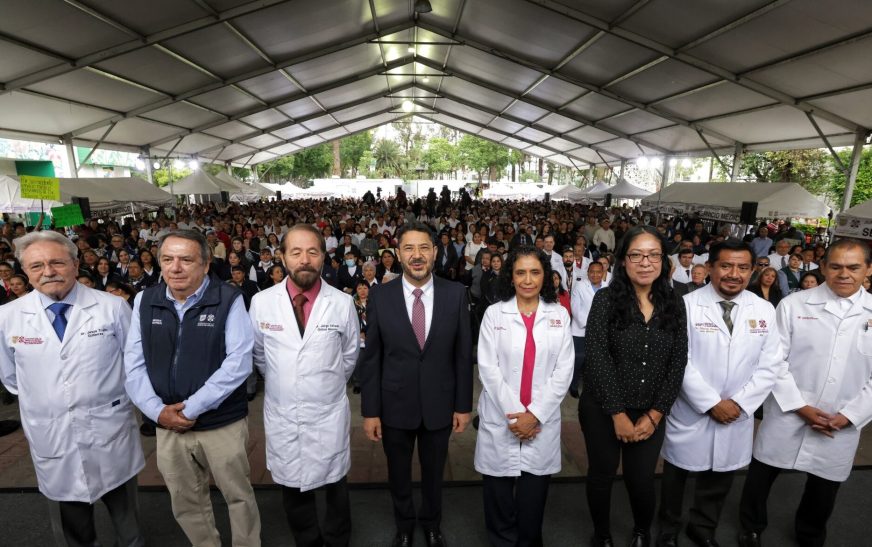 Inicia jornada de salud en CDMX con 565 puestos y 301 brigadas en las 16 alcaldías