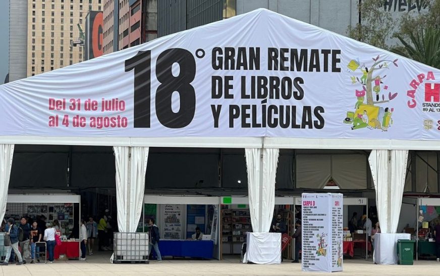 Gran Remate de Libros y Películas en CDMX