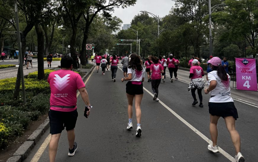 “Corre sin tabúes” La primera carrera que rompe con los prejuicios sobre el ciclo menstrual