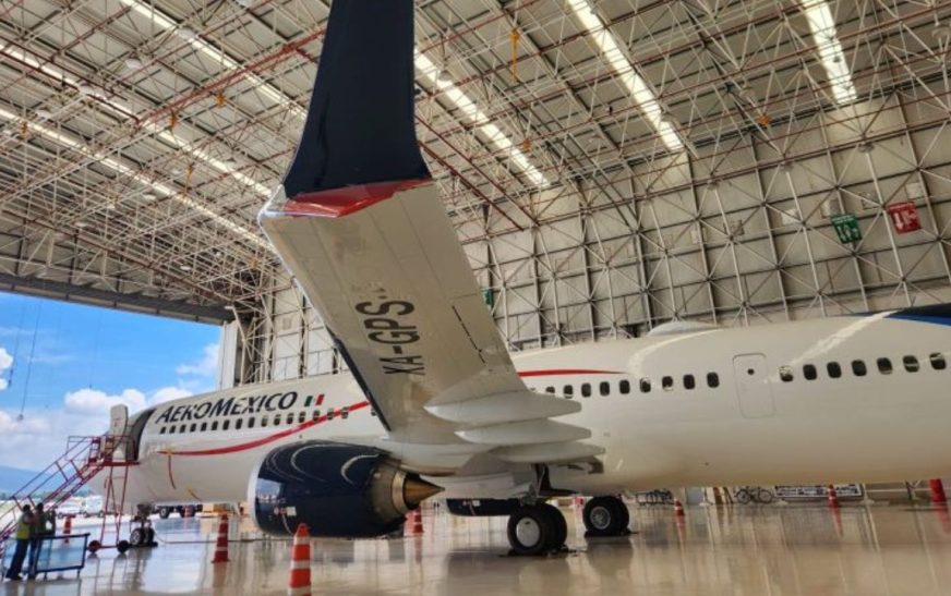 Aeroméxico celebra 90 años con nuevo Boeing 737 MAX-9