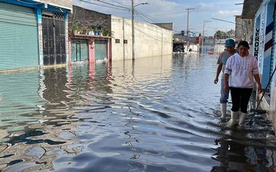 Inundaciones en Chalco es un problema estructural, ya se atiende: López Obrador