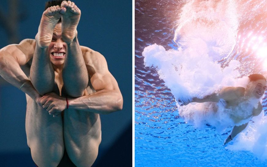 Osmar Olvera pasa a la final de clavados en trampolín de 3 m.