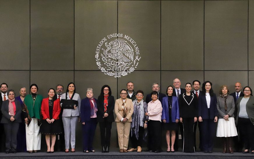 Inicia transición en Segob con la presencia de Luisa María Alcalde y Rosa Icela Rodríguez