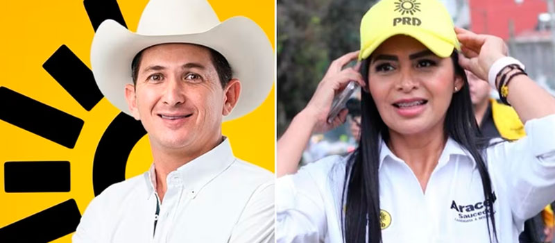 Araceli Saucedo y José Sabino dejan al PRD y se suman a Morena en el Senado