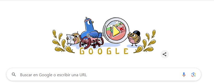 Google lanza doodle interactivo por Paralímpicos; así puedes jugar la actividad que tiene incluida