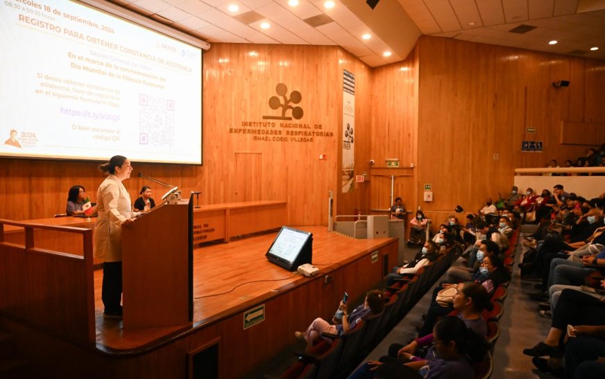 Conmemoración del Día Mundial de la Fibrosis Pulmonar / 6º Caminata de Pacientes del Instituto Nacional de Enfermedades Respiratorias