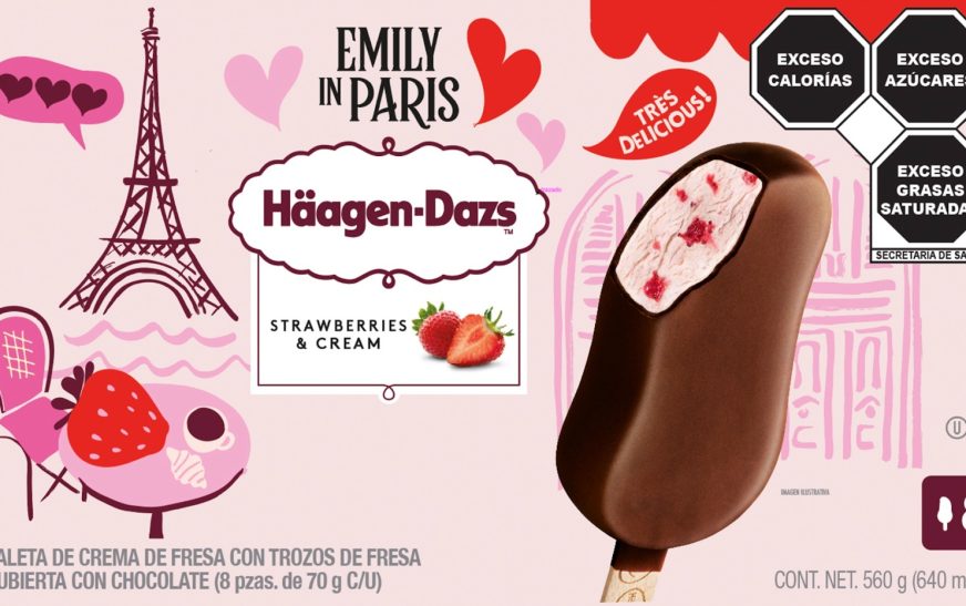 Conoce el clóset de Häagen-Dazs inspirado en “Emily in Paris”