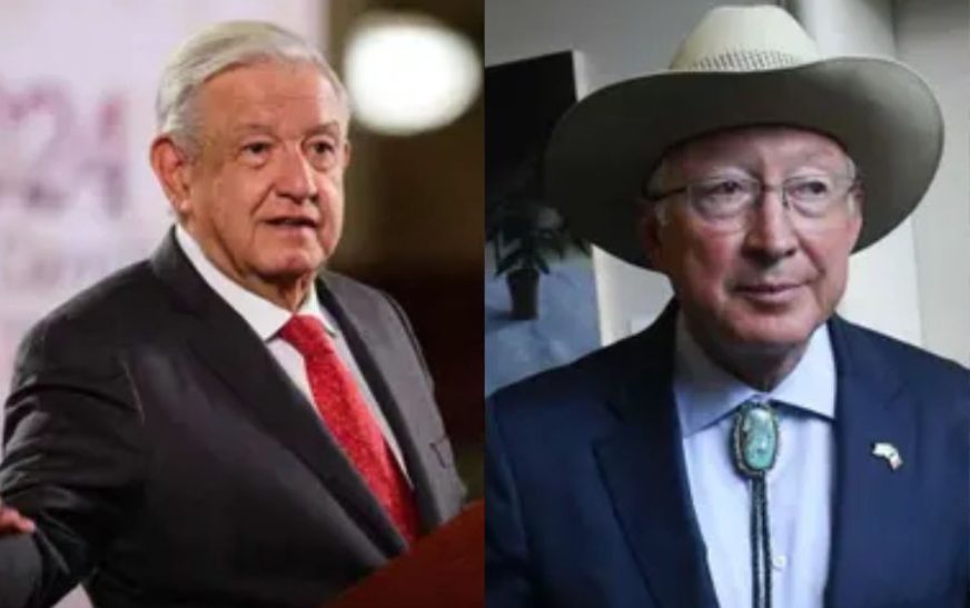 Ken Salazar y EU han sido prudentes al no hablar más de la reforma judicial: López Obrador