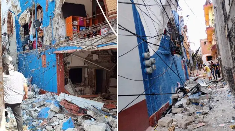 Explosión deja seis heridos en el pueblo de Los Reyes, Coyoacán