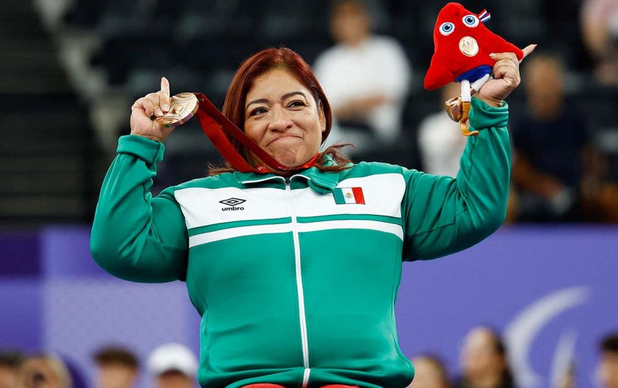 Mexicana Amalia Pérez aumenta legado en Paralímpicos; gana bronce