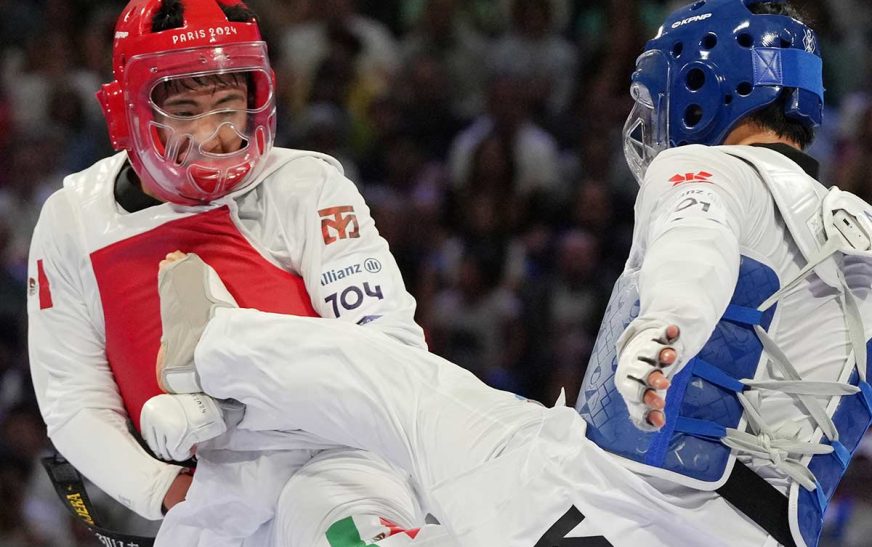 Plata para México en Paralímpicos; Luis Nájera, subcampeón en Para Taekwondo