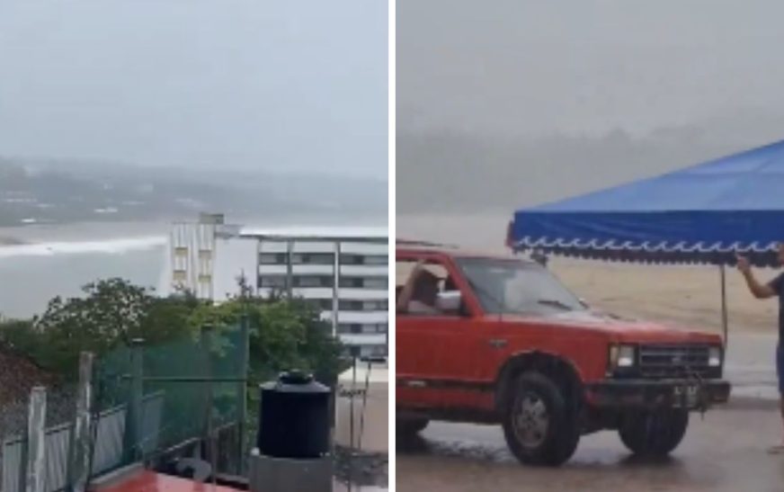 Cierran todas las playas de Oaxaca por el huracán ‘John’