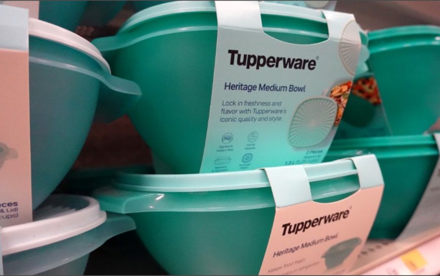 Tupperware, al borde de la quiebra; suspenden su cotización en Wall Street