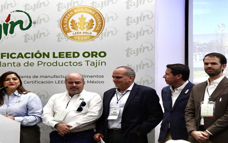 Tajín presenta la primera planta LEED Oro de México