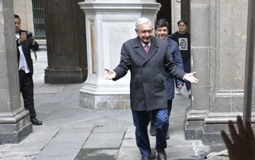 AMLO se muda de Palacio Nacional y regresa a su casa en Tlalpan