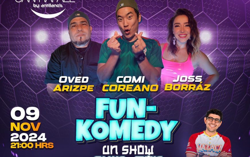 FUN KOMEDY está listo para impactar con su espectáculo a la capital mexicana