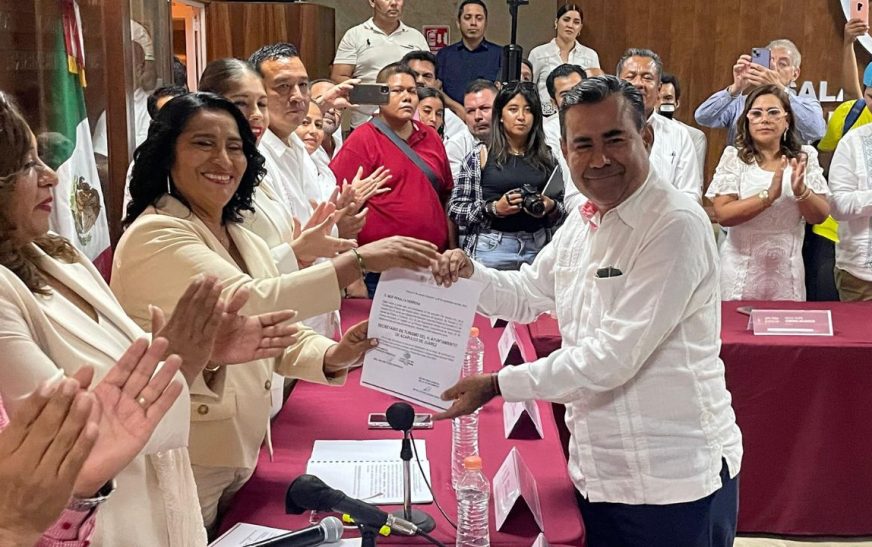 Abelina López nombra a Noé Peralta como titular de Turismo en momento crucial para Acapulco