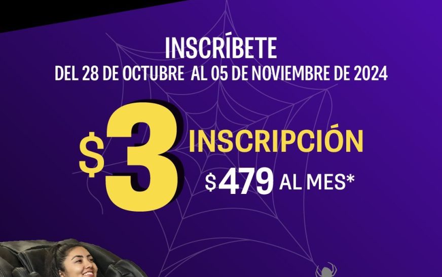 El esqueleto se relaja en el PF Black Card® Spa de Planet Fitness®