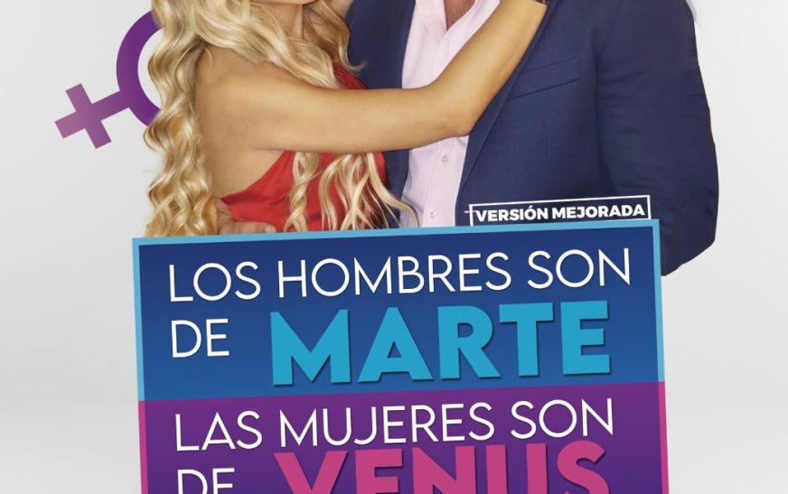 SEBASTIAN RULLI  y ANGELIQUE BOYER llegan a CD NEZA con su obra de teatro “LOS HOMBRES SON DE MARTE, LAS MUJERES SON DE VENUS”