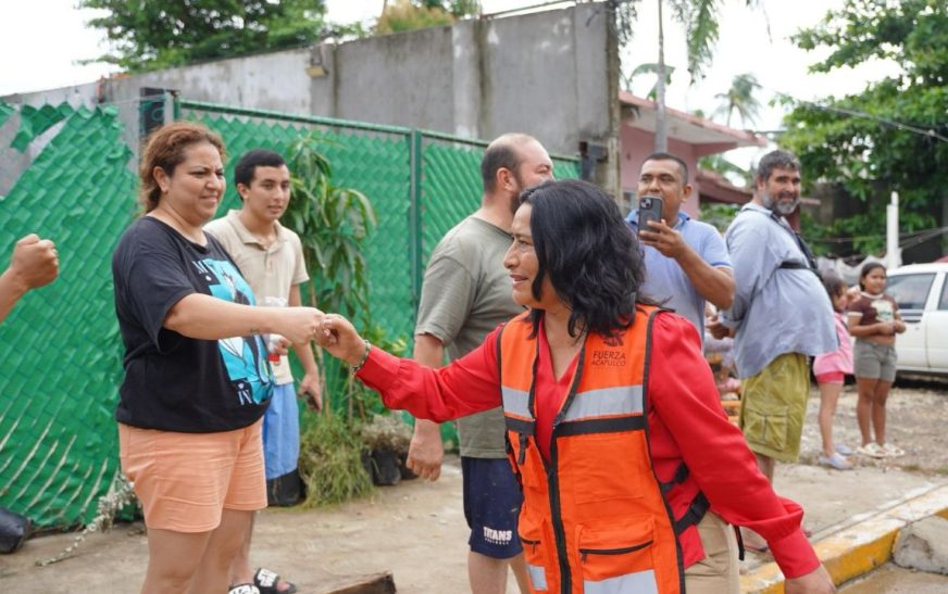 Abelina López pide a Sheinbaum visitar Acapulco tras embate del huracán ‘John’