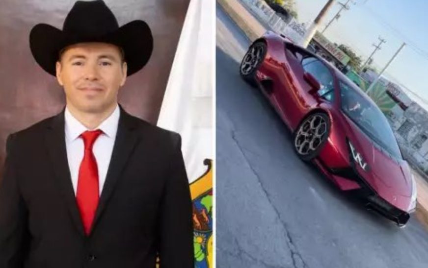 Captan al diputado del PT, Antonio Flores, en un Lamborghini y desata polémica