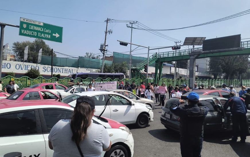 Bloquean La Joya, en Tlalpan, por la desaparición de Joel Martínez