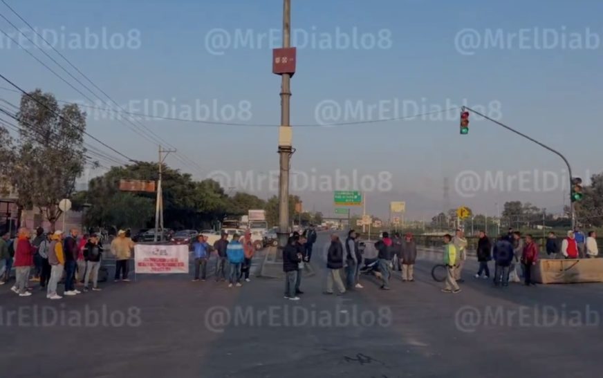 Principales vías de Ecatepec presentan bloqueos y protestas