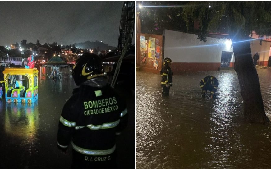 Causan estragos las lluvias Milpa Alta y Xochimilco