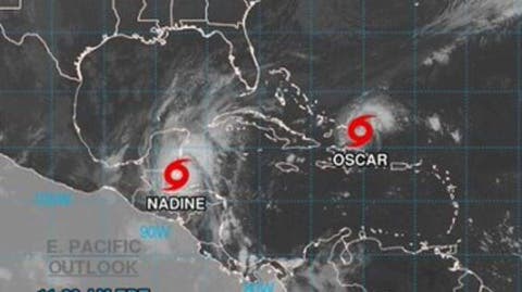 Tormenta Tropical ‘Nadine’ toca tierra en Belice