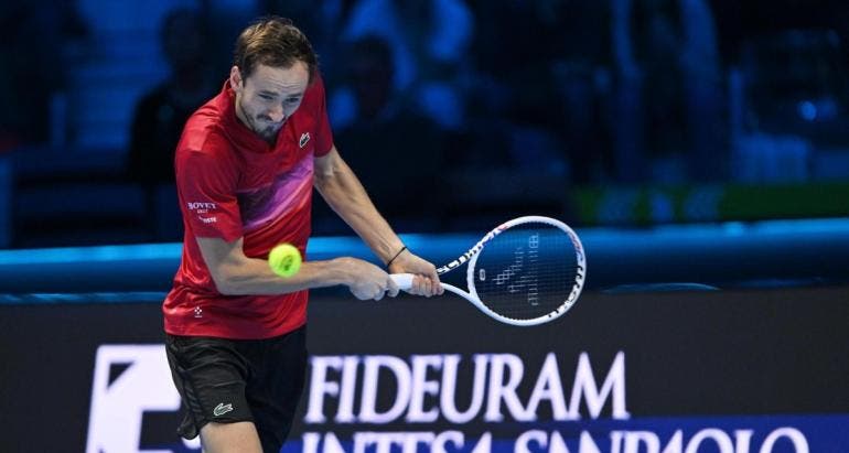 Daniil Medvedev gana su primer partido en las Finales ATP