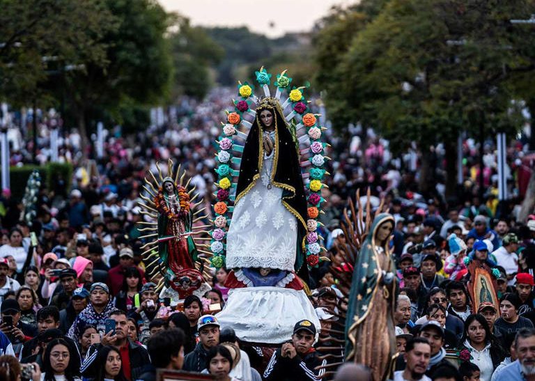 Más de 11 millones de peregrinos han visitado la Basílica de Guadalupe hasta las 6 am de hoy