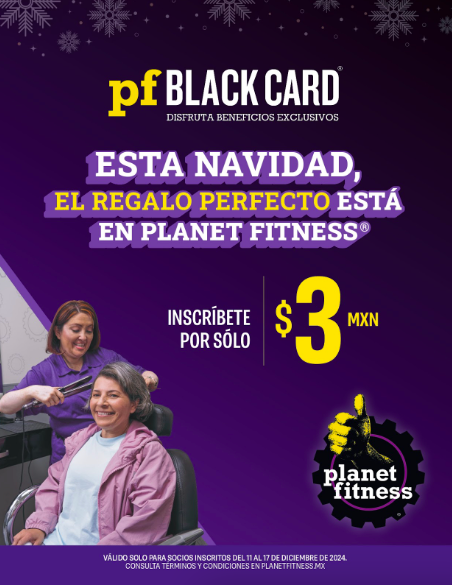 Las fiestas se celebran a lo grande junto a Planet Fitness