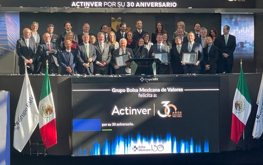 Con pasión y un firme compromiso por generar bienestar a las personas y empresas, Actinver celebra su 30° Aniversario