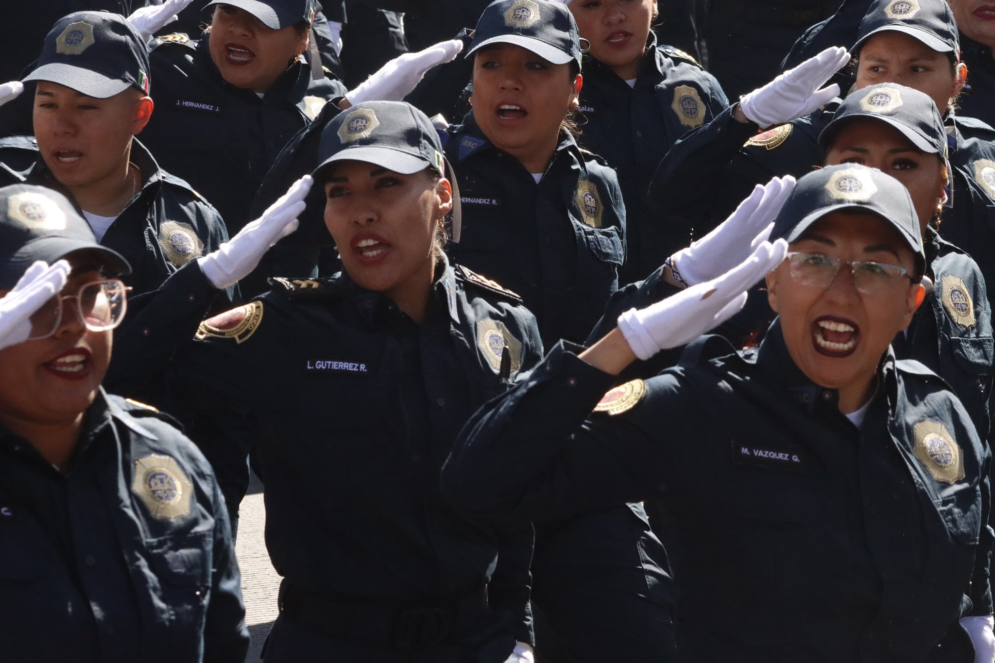 En el Día del Policía, el gobierno capitalino reconoce labor de elementos capitalinos