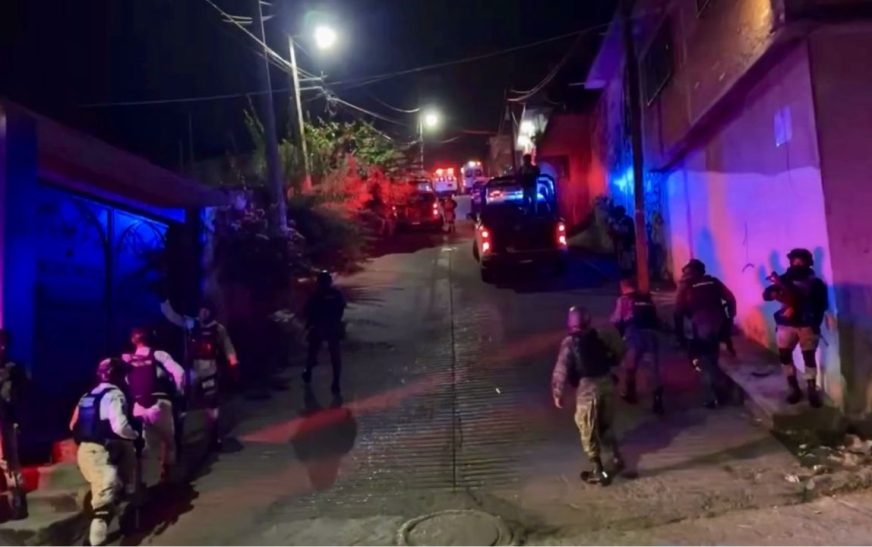 Ataque armado deja siete muertos y dos heridos en Jiutepec, Morelos