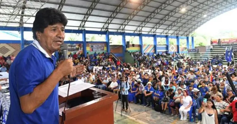 Evo Morales dice que será candidato con sigla “prestada” o “regalada” si no vuelve al MAS