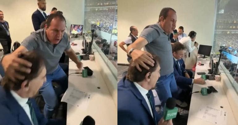 Cuauhtémoc Blanco desata polémica con eufórico festejo en transmisión