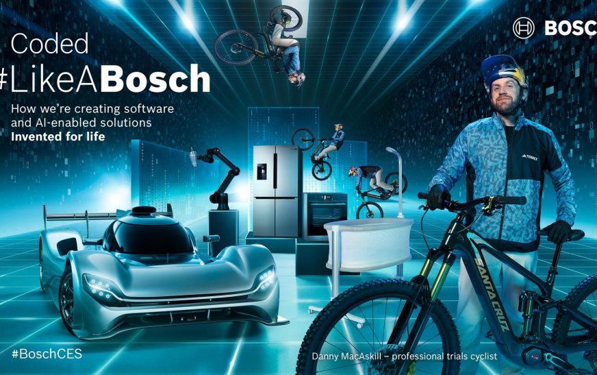 Presenta Bosch innovaciones en movilidad y la vida diaria basadas en software e inteligencia artificial