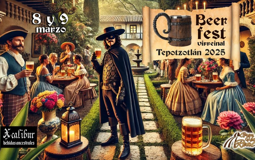 BEERFEST, EL MAYOR FESTIVAL CERVECERO DE MÉXICO PRESENTA EL “BEERFEST VIRREINAL CON GRANDES AMENIDADES