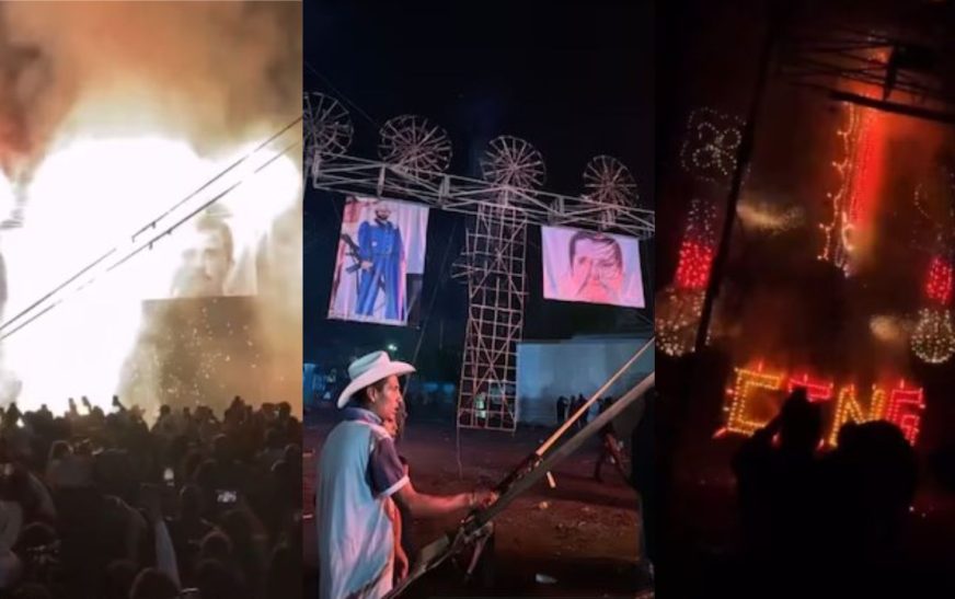 Fiesta en homenaje a ‘El Mencho’ desata polémica en Michoacán