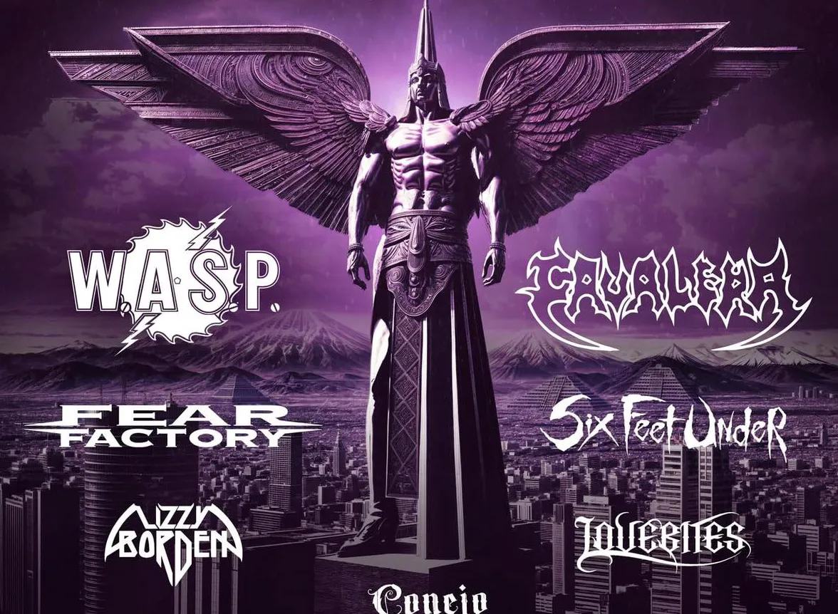 WASP, LOVEBYTES, CAVALERA, FEAR FACTORY Y MUCHOS MÁS, LISTOS PARA EL TITANS OF METAL EN EL PARQUE BICENTENARIO DE CDMX