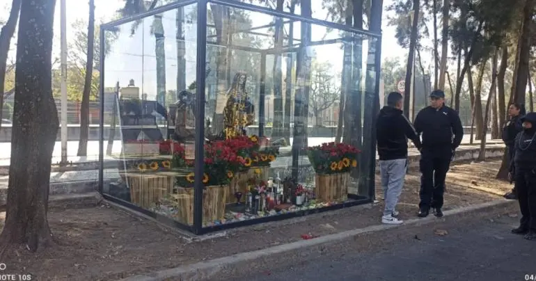 En febrero volvería a instalarse en CDMX el altar satánico y de la Santa Muerte