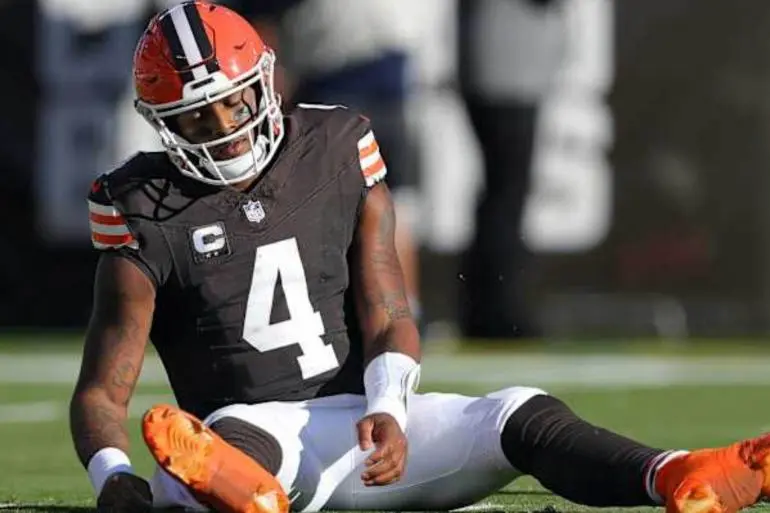 Deshaun Watson, de Cleveland Browns, se rompe por segunda vez un tendón de Aquiles