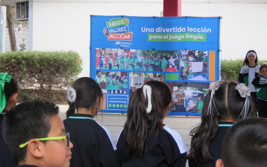 Iberdrola México lleva su programa Juegos, Valores, ¡Acción! a 2,800 estudiantes